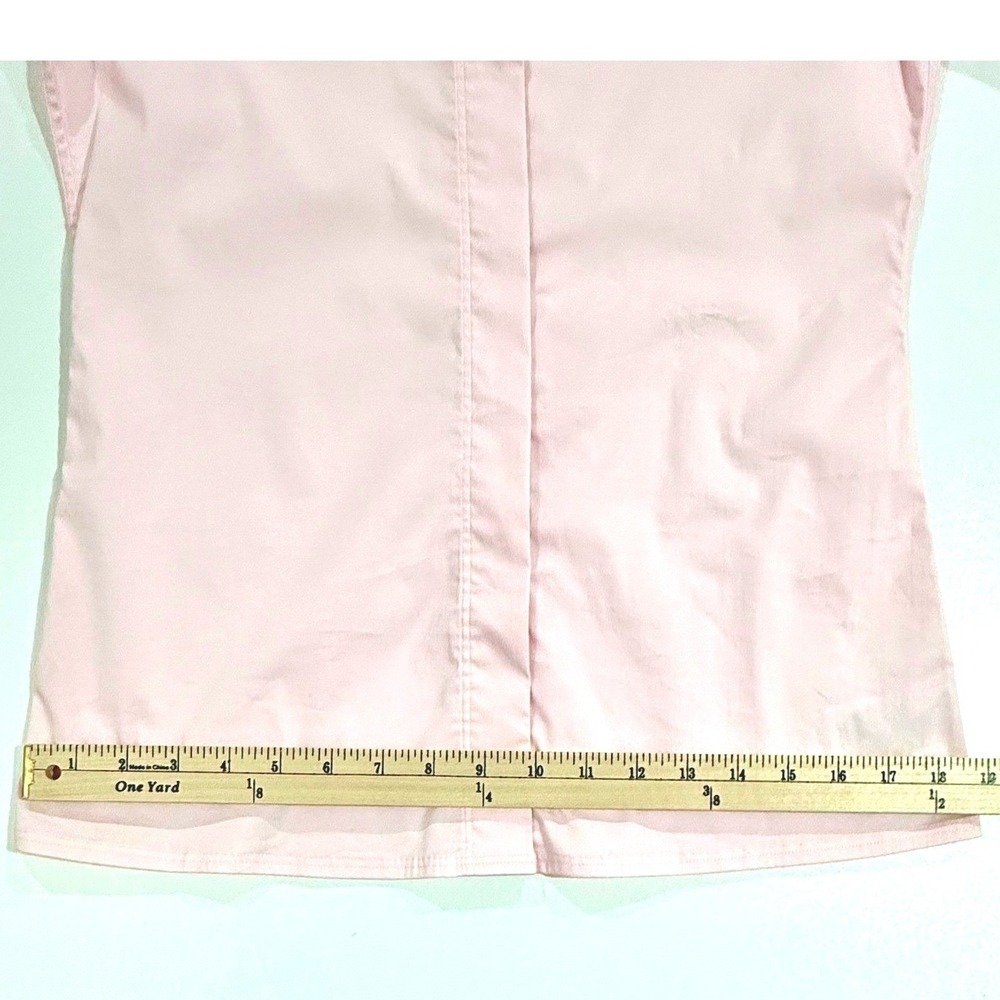Lis Lareida Catharina Light Pink Stretch Cotton Blouse Size 38EUR  6-8US W433 - Picture 8 of 10